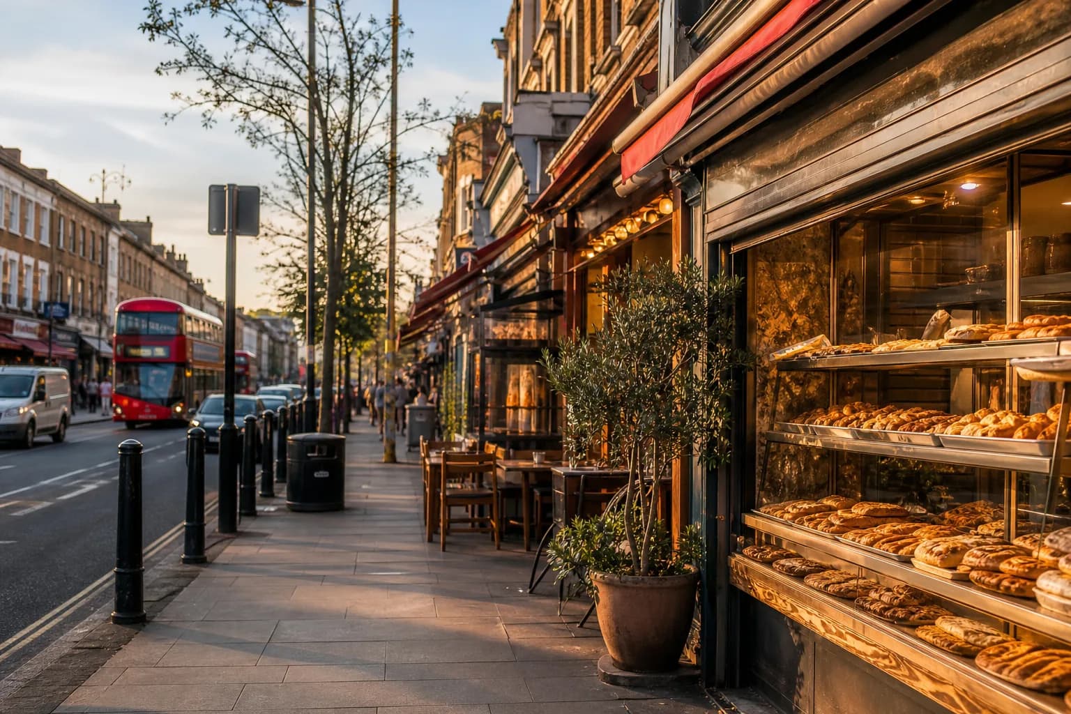 London city scene